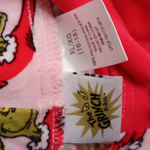 Grinch lounging pants - Picture 6 of 7